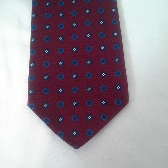 Brooks Brothers mens tie 3.25inx58in 346 Red wavy - Picture 7 of 8